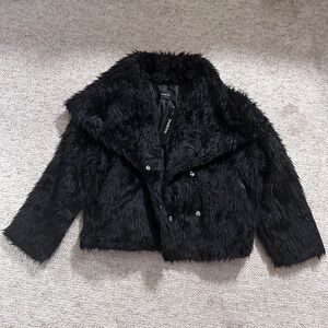 Black Fur Jacket